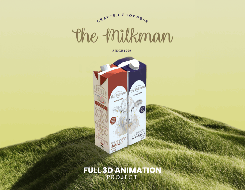 Milkman 3D video creation