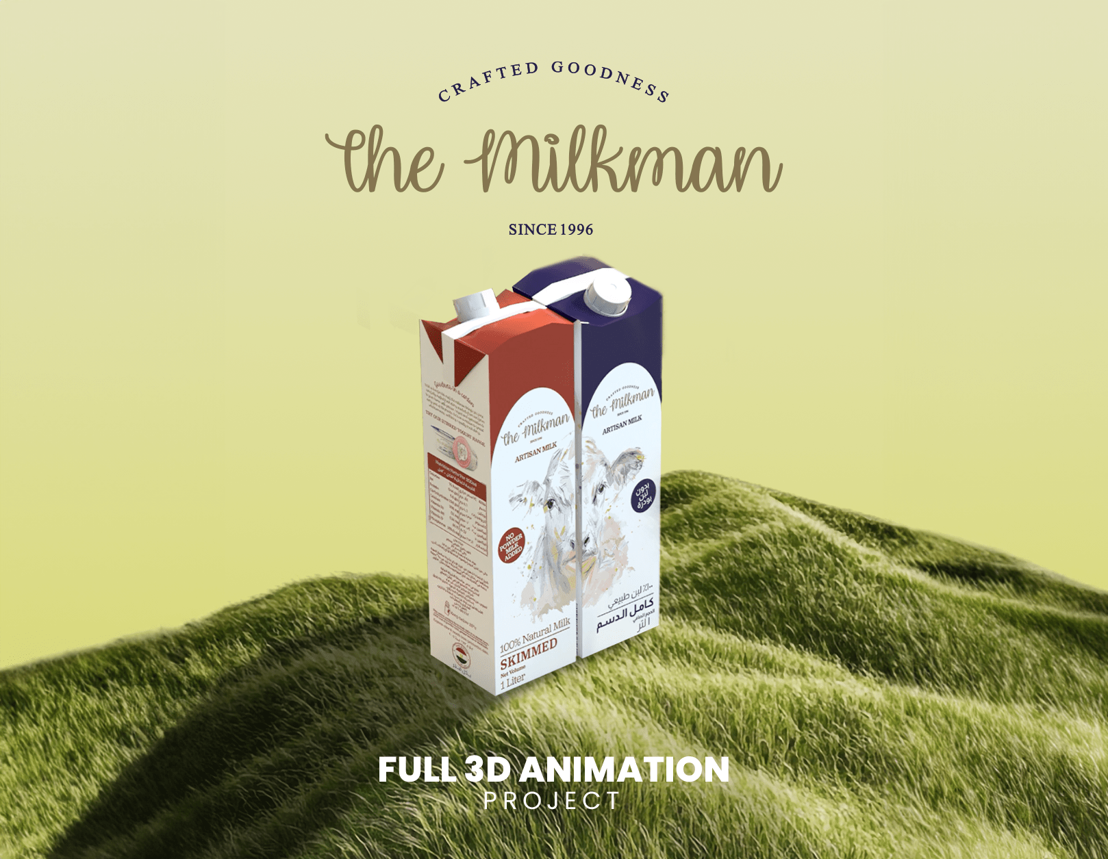 Milkman 3D video creation